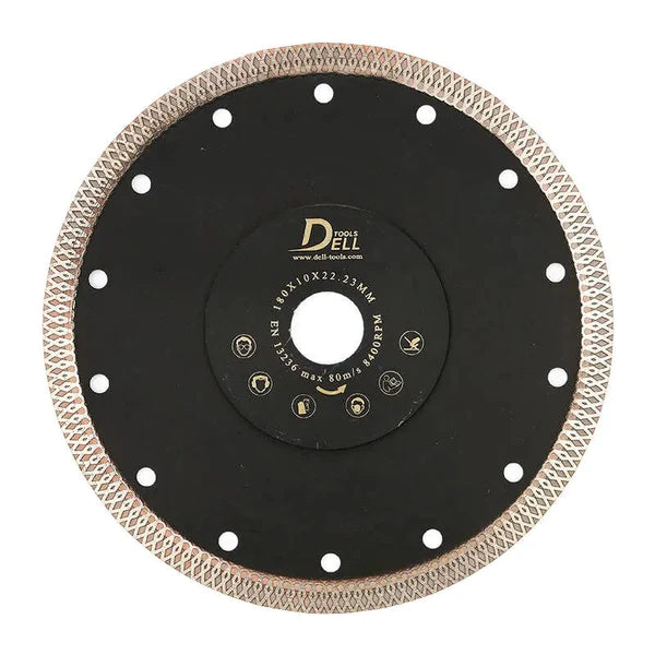 Diamanttrennscheibe Dell-tools X-Turbo 115mm-230mm. Feinsteinzeug