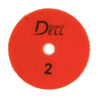 Diamond polishing disc wet Dell-tools SQ-W #2. Porcelain stoneware