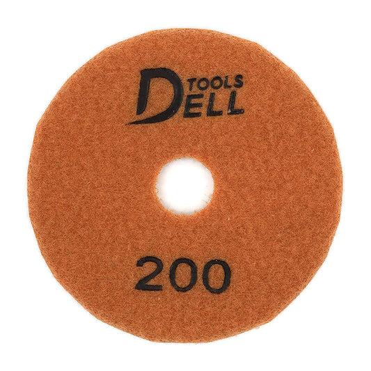 Disque de polissage diamant sec Dell-tools M #200. Granit, béton