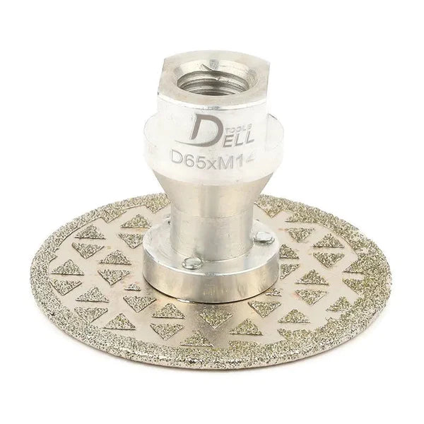 Diamond electroplating disc Dell-tools E 65mm. marble, stone