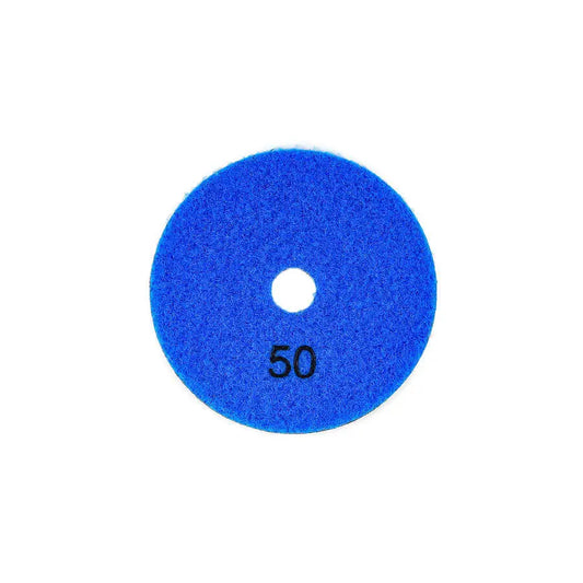 Diamond polishing disc dry Dell-tools HEX #50. Porcelain stoneware